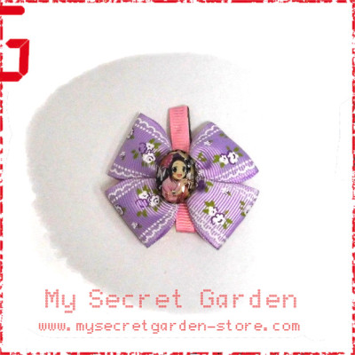 World God Only Knows ( Kaminomi )  神のみぞ知るセカイ Elsie Anime Cabochon Mini Hair Bows Hair Clip 